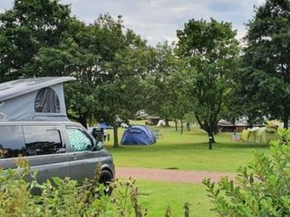Mortonhall Caravan Park edinburgh Südschottland Bild 1