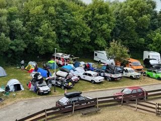 Route E-58 Camp Ko&scaron;ice košice Ostslowakei Bild 1