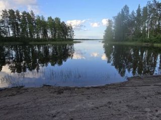 H&auml;nnil&auml;nsalmi Camping viitasaari Mittelfinnland Bild 1