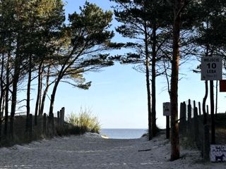 CAMP na wydmie Łeba Hinterpommern Bild 1